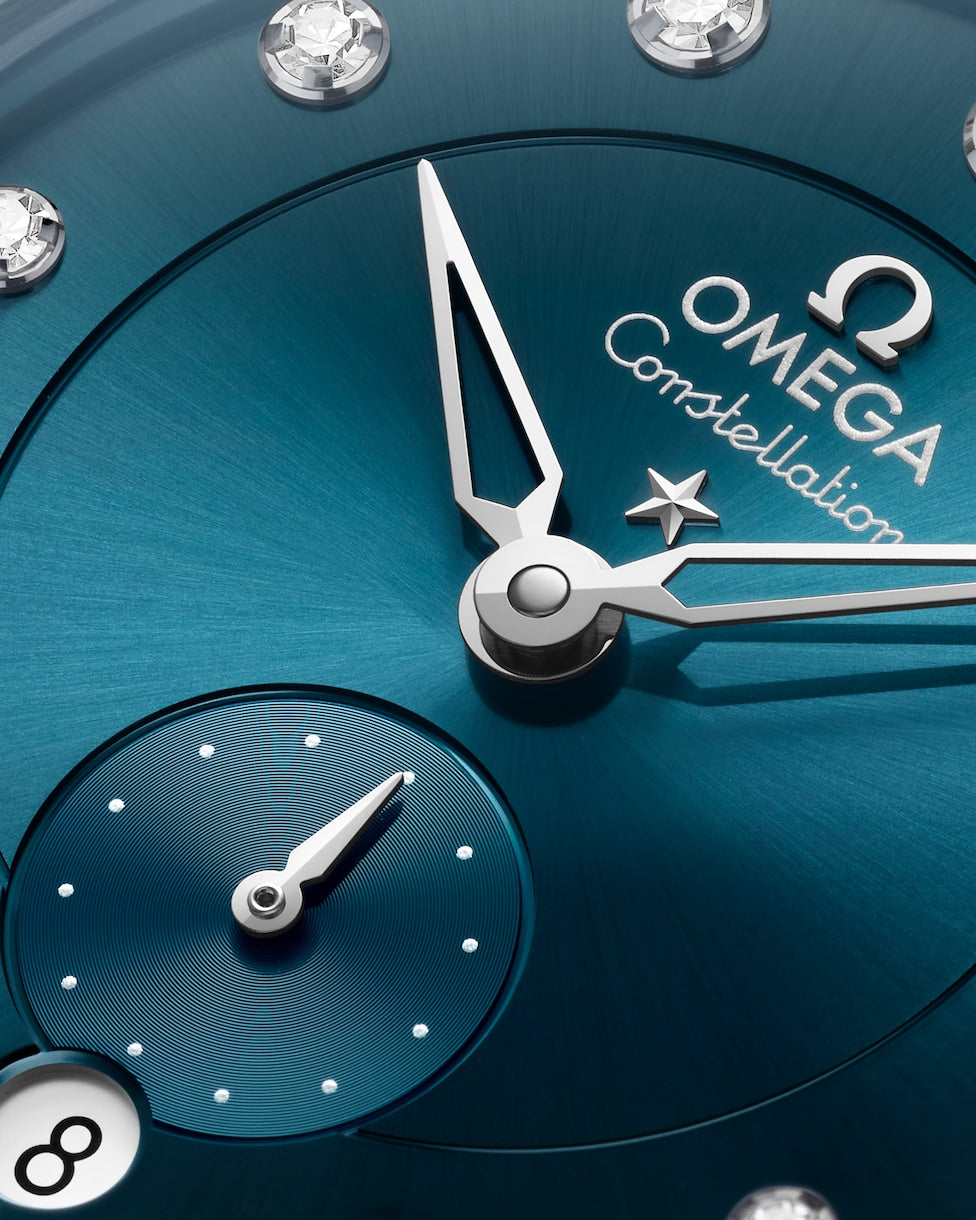 Omega Constellationladies Blue Dial Women 34MM