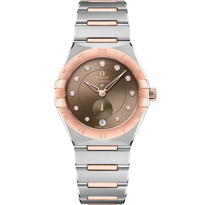 Omega Constellationladies Brown Dial Women 34MM
