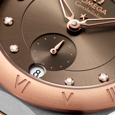Omega Constellationladies Brown Dial Women 34MM