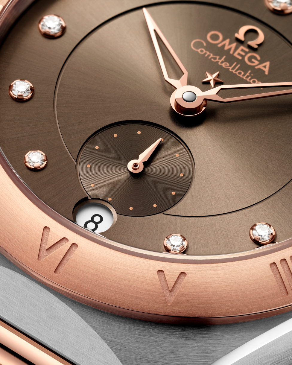Omega Constellationladies Brown Dial Women 34MM
