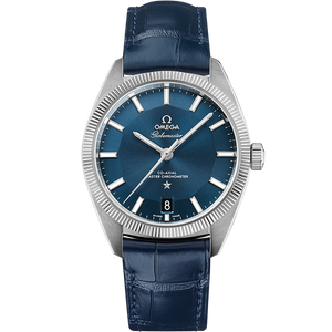 Omega Constellation Globemaster Co‑Axial Master Chronometer Blue Dial Men 39MM