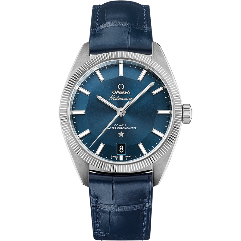 Omega Constellation Globemaster Co‑Axial Master Chronometer Blue Dial Men 39MM
