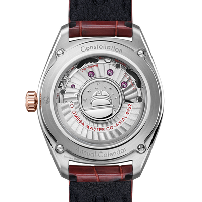 Omega Constellation Globemaster Co‑Axial Master Chronometer Annual Calendar Red Dial Men 41MM