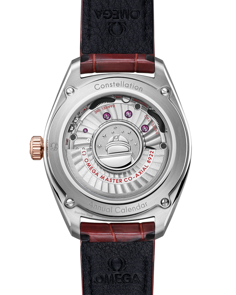 Omega Constellation Globemaster Co‑Axial Master Chronometer Annual Calendar Red Dial Men 41MM