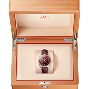 Omega Constellation Globemaster Co‑Axial Master Chronometer Annual Calendar Red Dial Men 41MM