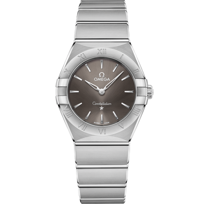 Omega Constellation Quartzgrey Dial Women 28MM