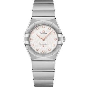 Omega Constellation Quartzsilver Dial Women 28MM