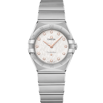 Omega Constellation Quartzsilver Dial Women 28MM