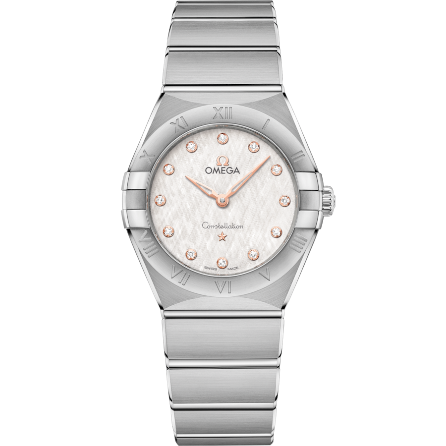 Omega Constellation Quartzsilver Dial Women 28MM