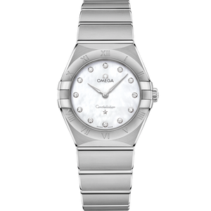 Omega Constellation Quartz mother Of Pearl Dial Women 28MM
