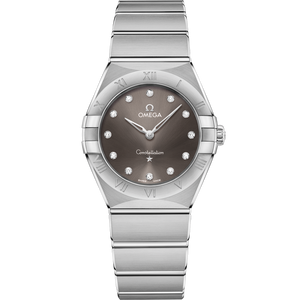 Omega Constellation Quartzgrey Dial Women 28MM
