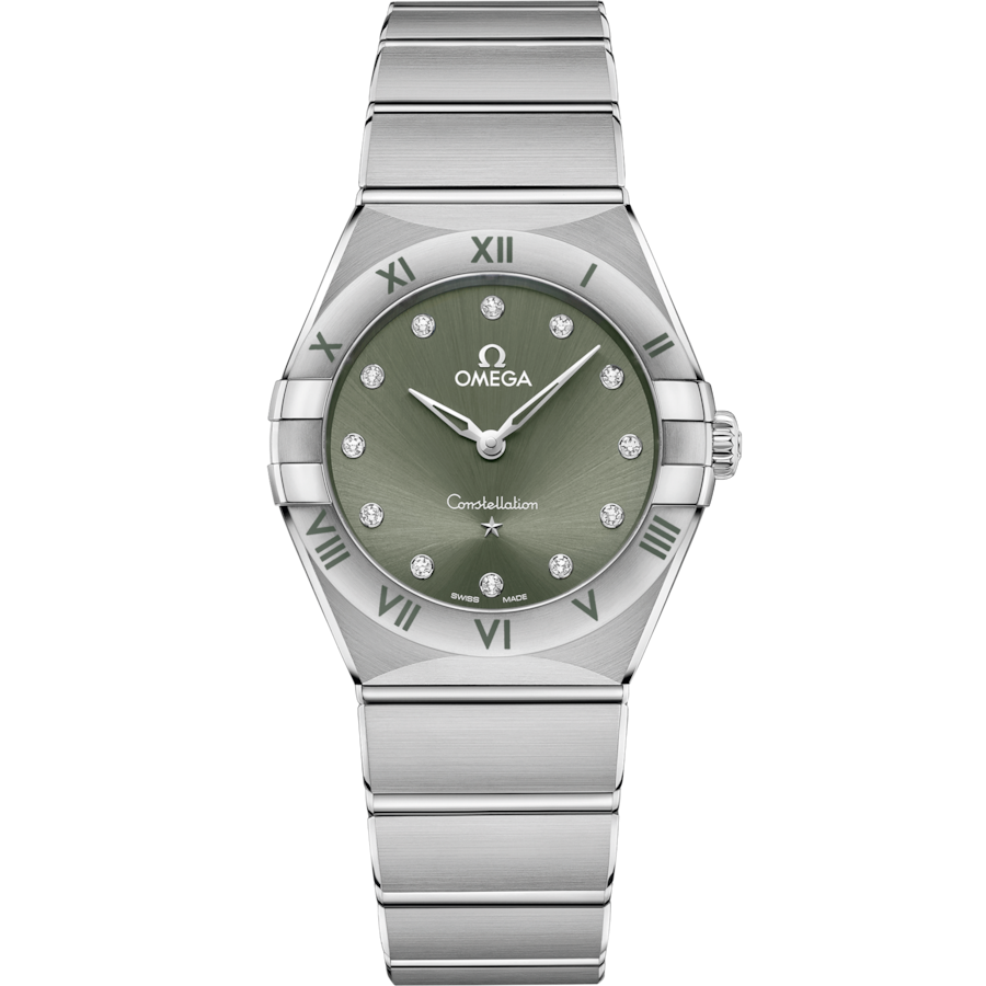 Omega Constellation Quartzgreen Dial Women 28MM
