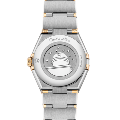 Omega Constellation Yellow Dial Women 28MM