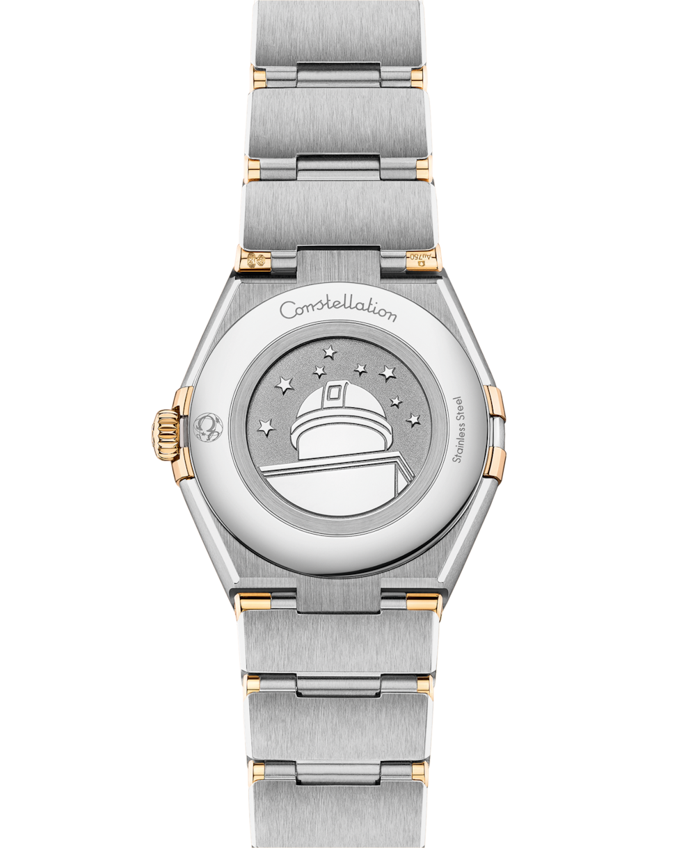 Omega Constellation Yellow Dial Women 28MM