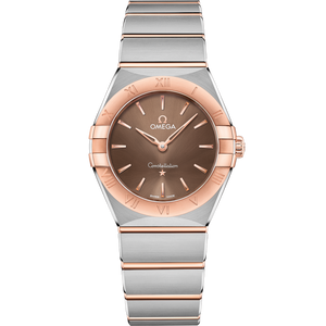 Omega Constellation Quartzbrown Dial Women 28MM