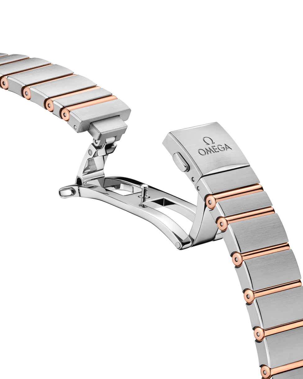Omega Constellation Quartzbrown Dial Women 28MM
