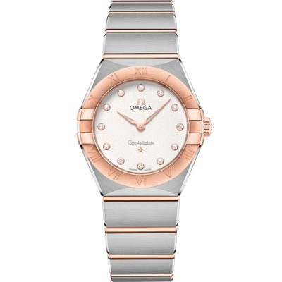 Omega Constellation Quartzsilver Dial Women 28MM
