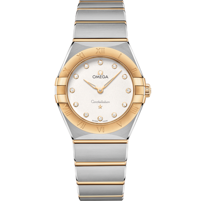 Omega Constellationladies Silver Dial Women 28MM