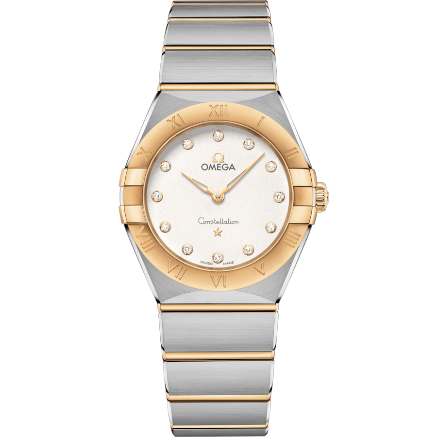 Omega Constellationladies Silver Dial Women 28MM