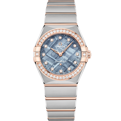 Omega Constellation Blue Dial Women 28mm