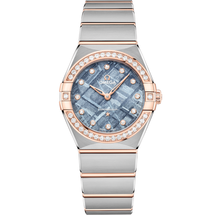 Omega Constellation Blue Dial Women 28mm