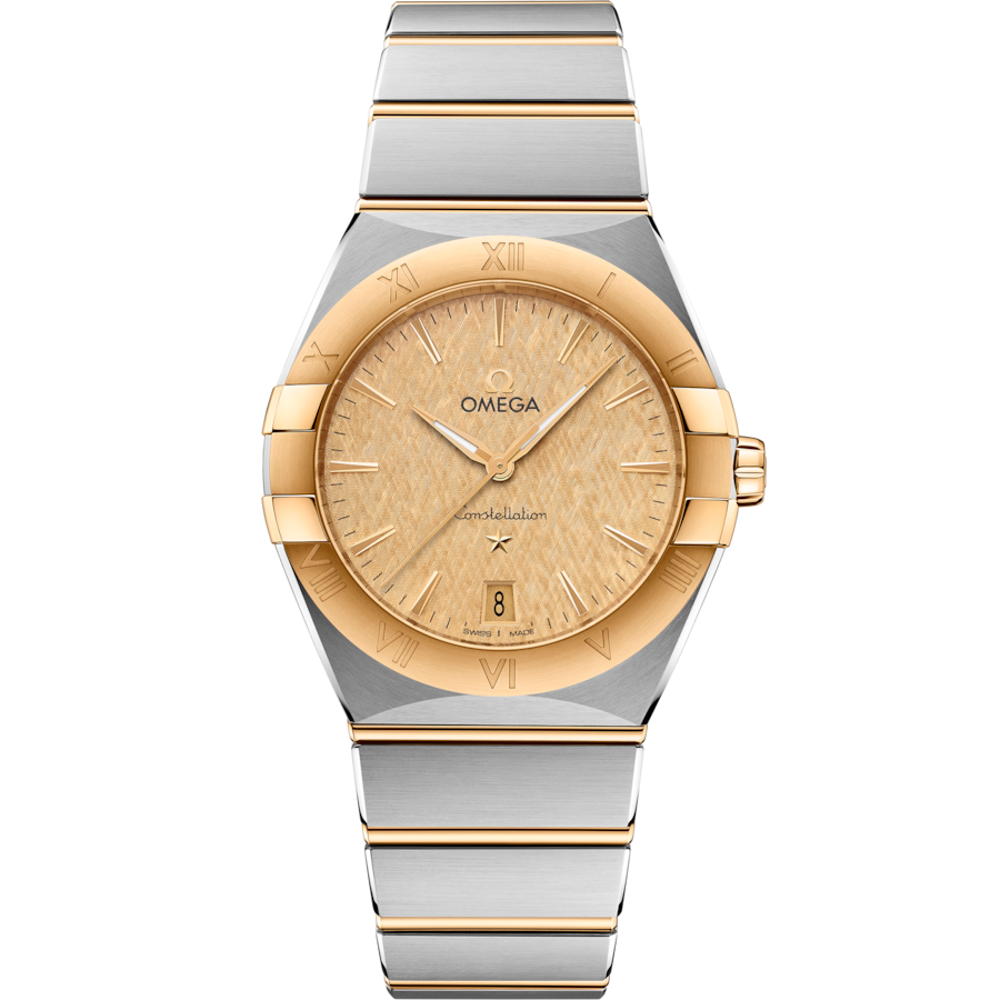 Omega Constellation Quartzyellow Dial Men 36MM