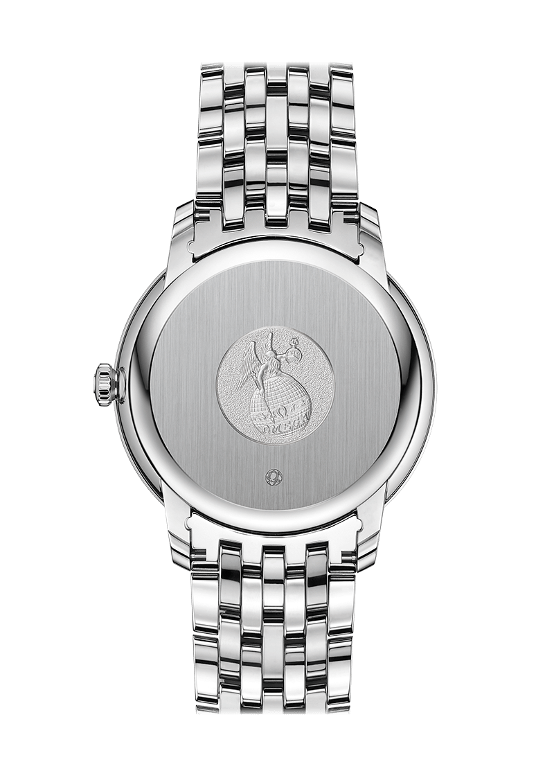 Omega De Ville Prestige Co‑Axial Chronometer Black Dial Men 39.5MM