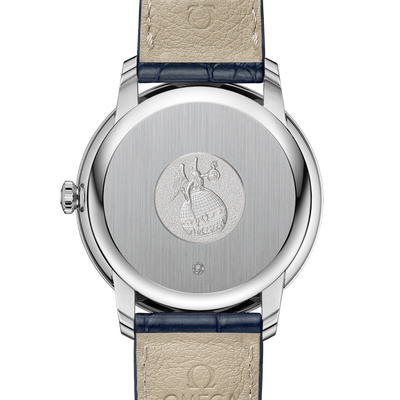 Omega De Ville Prestige Co‑Axial Chronometer Blue Dial Men 39.5MM