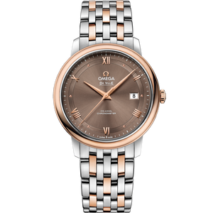 Omega De Ville Prestige Co Axial Chronometerbrown Dial Men 39.5MM