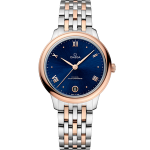 Omega De Ville Omega Ladiesblue Dial Women 34MM