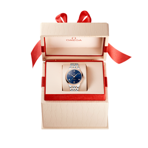 Omega De Ville Omega Ladiesblue Dial Women 34MM