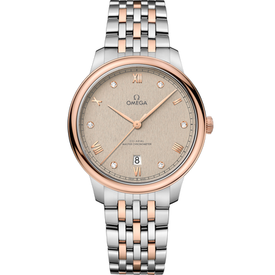 Omega De Ville Omega Linen Dial Men 40MM