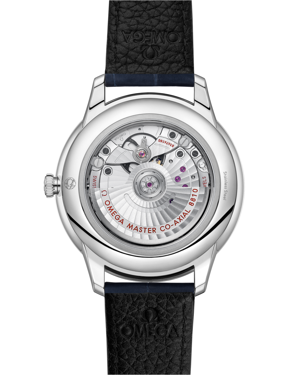Omega De Ville Prestige Co‑Axial Master Chronometer Power Reserveblue Dial Men 41MM