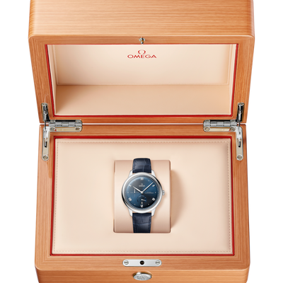 Omega De Ville Prestige Co‑Axial Master Chronometer Power Reserveblue Dial Men 41MM