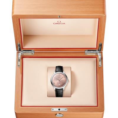 Omega De Ville Prestige Pink Dial Women 41MM