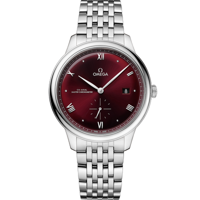 Omega De Ville Prestige Co‑Axial Master Chronometer Small Secondsred Dial Men 41MM