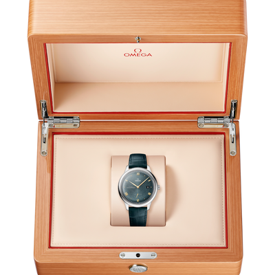 Omega De Ville Prestige Co‑Axial Master Chronometer Small Secondsgreen Dial Men 41MM