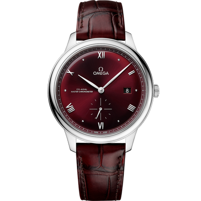 Omega De Ville Prestige Co‑Axial Master Chronometer Small Secondsred Dial Men 41MM