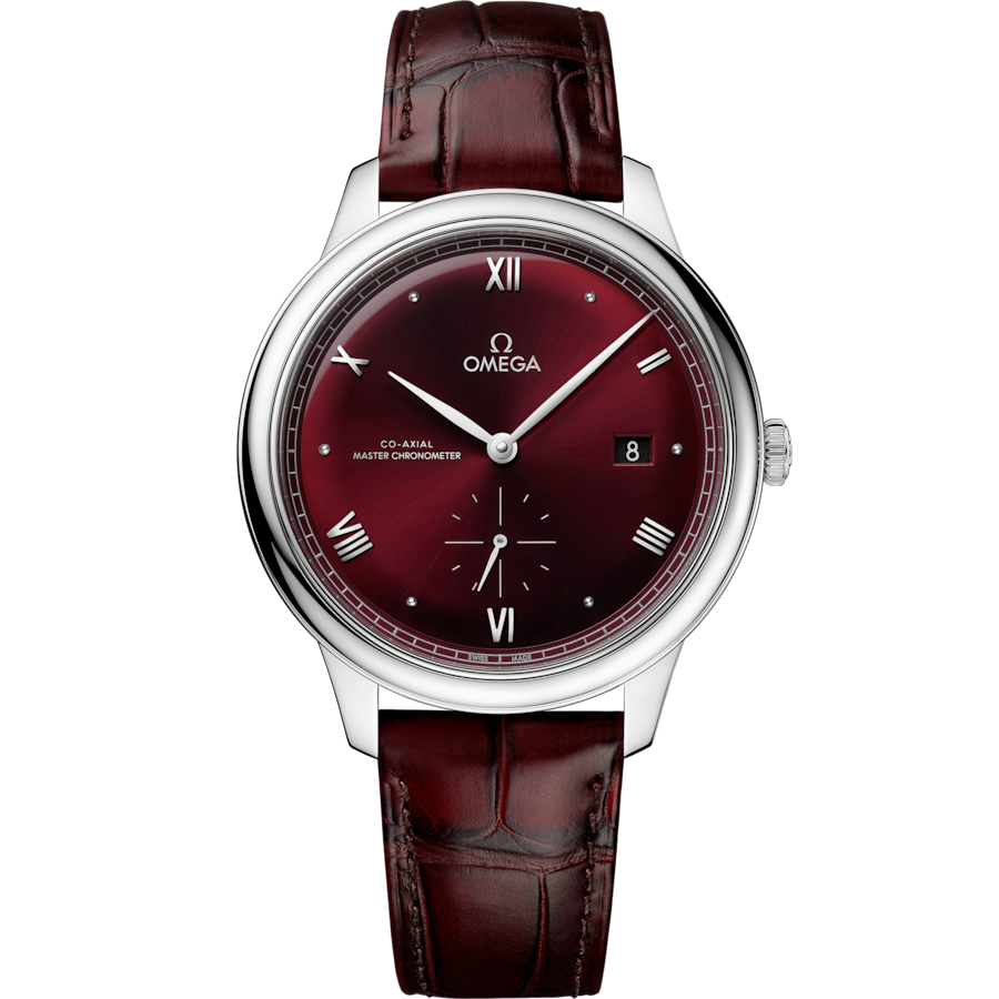 Omega De Ville Prestige Co‑Axial Master Chronometer Small Secondsred Dial Men 41MM