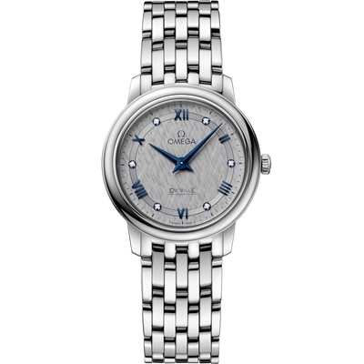 Omega De Ville Prestige Quartzgrey Dial Women 27.4MM