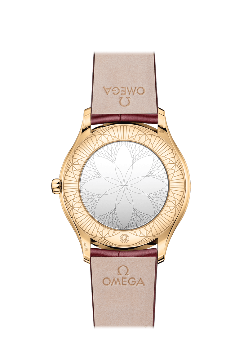 Omega De Ville Omega Ladiesred Dial Women 36MM