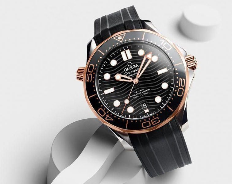 Omega Seamaster Diver 300M Co‑Axial Master Chronometerblack Dial Men 42MM