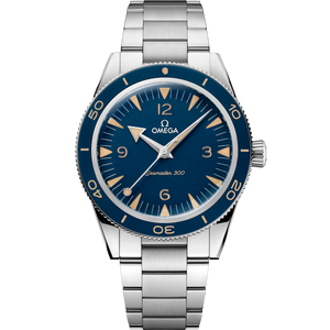 Omega Seamaster Seamaster 300M Co Axial Master Chronometer Blue Dial Men 41MM