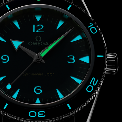Omega Seamaster Seamaster 300M Co Axial Master Chronometer Blue Dial Men 41MM