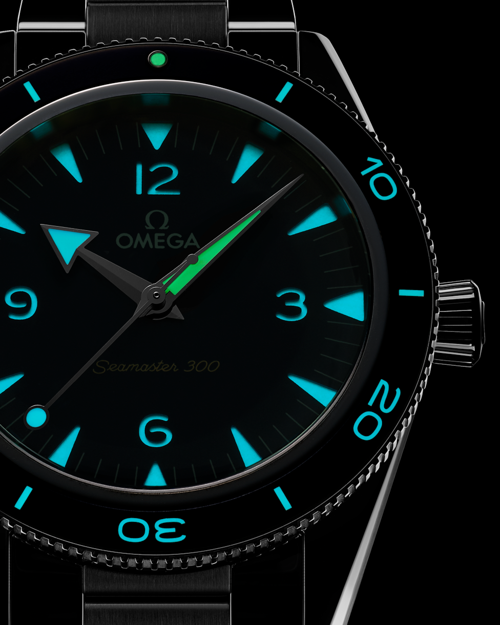 Omega Seamaster Seamaster 300M Co Axial Master Chronometer Blue Dial Men 41MM