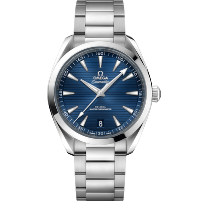Omega Seamaster Aqua Terra 150M Co Axial Master Chronometerblue Dial Men 41MM