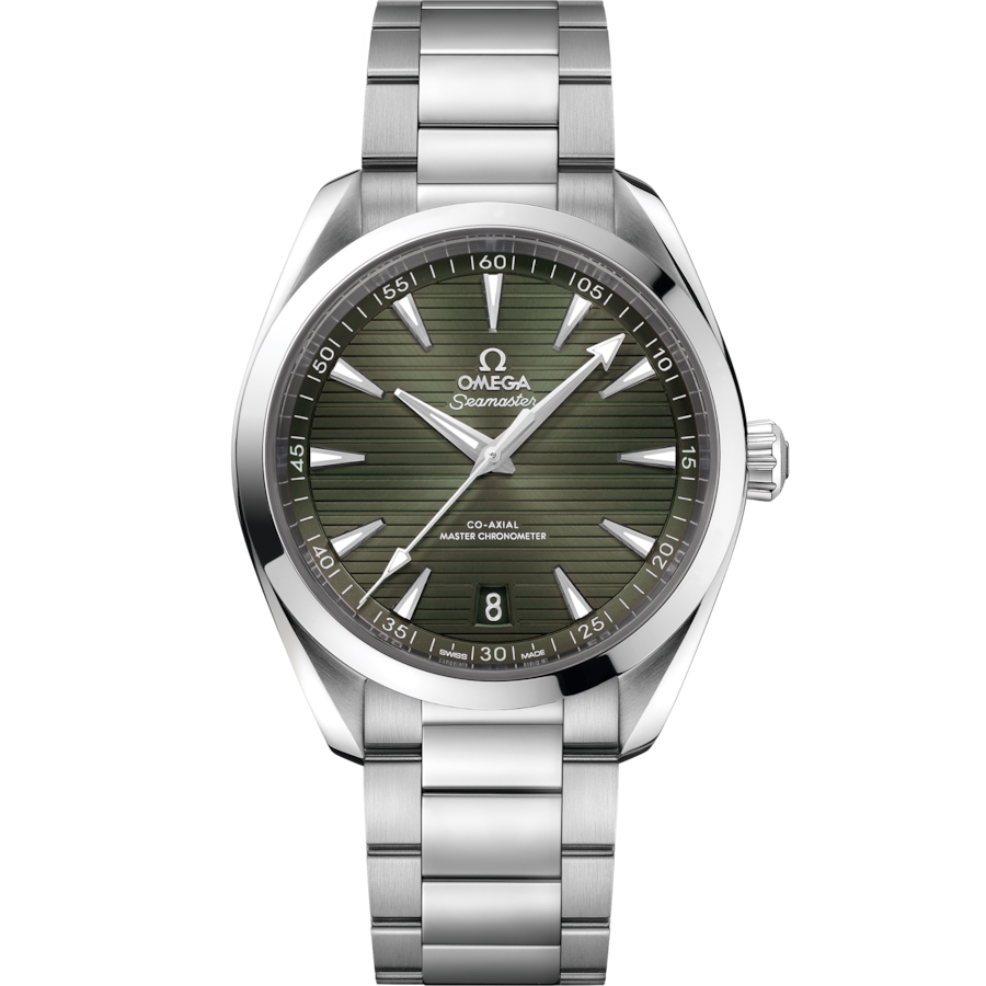 Omega Seamaster Aqua Terra 150M Co‑Axial Master Chronometer Green Dial Men 41MM