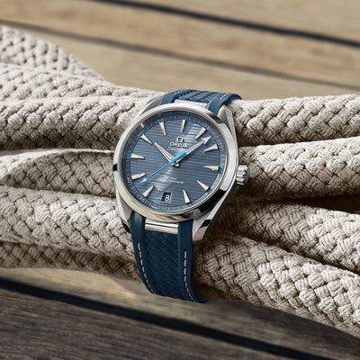 Omega Seamaster Aqua Terra Blue Dial Men 41MM