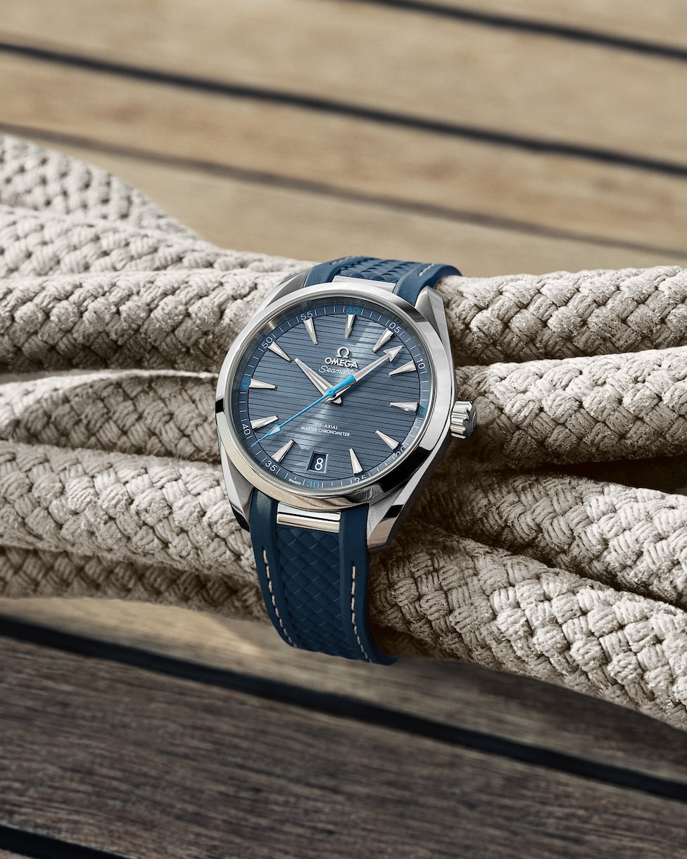 Omega Seamaster Aqua Terra Blue Dial Men 41MM
