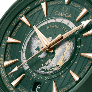 Omega Seamaster Aqua Terra Green Dial Men 43MM